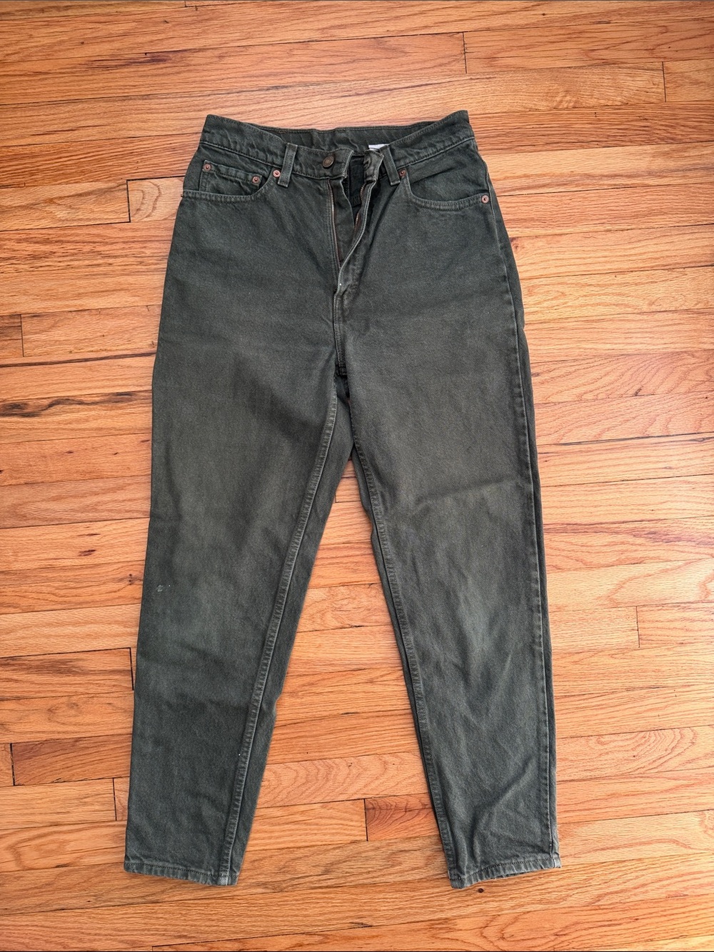 Levi's 514 Tapered Fit Green Tapered Jeans Waist 30
